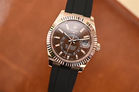 Rolex sky dweller oysterflex